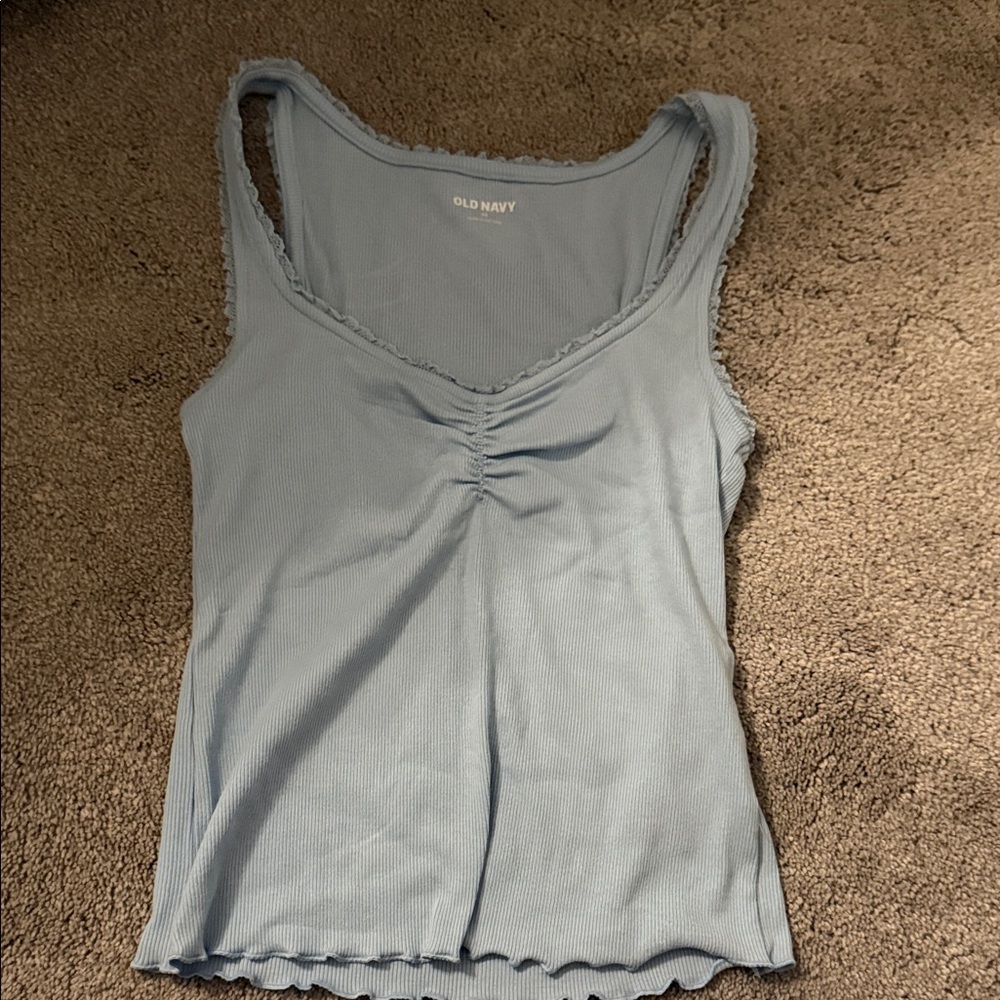 Old Navy Women's Sky Blue Tank Top